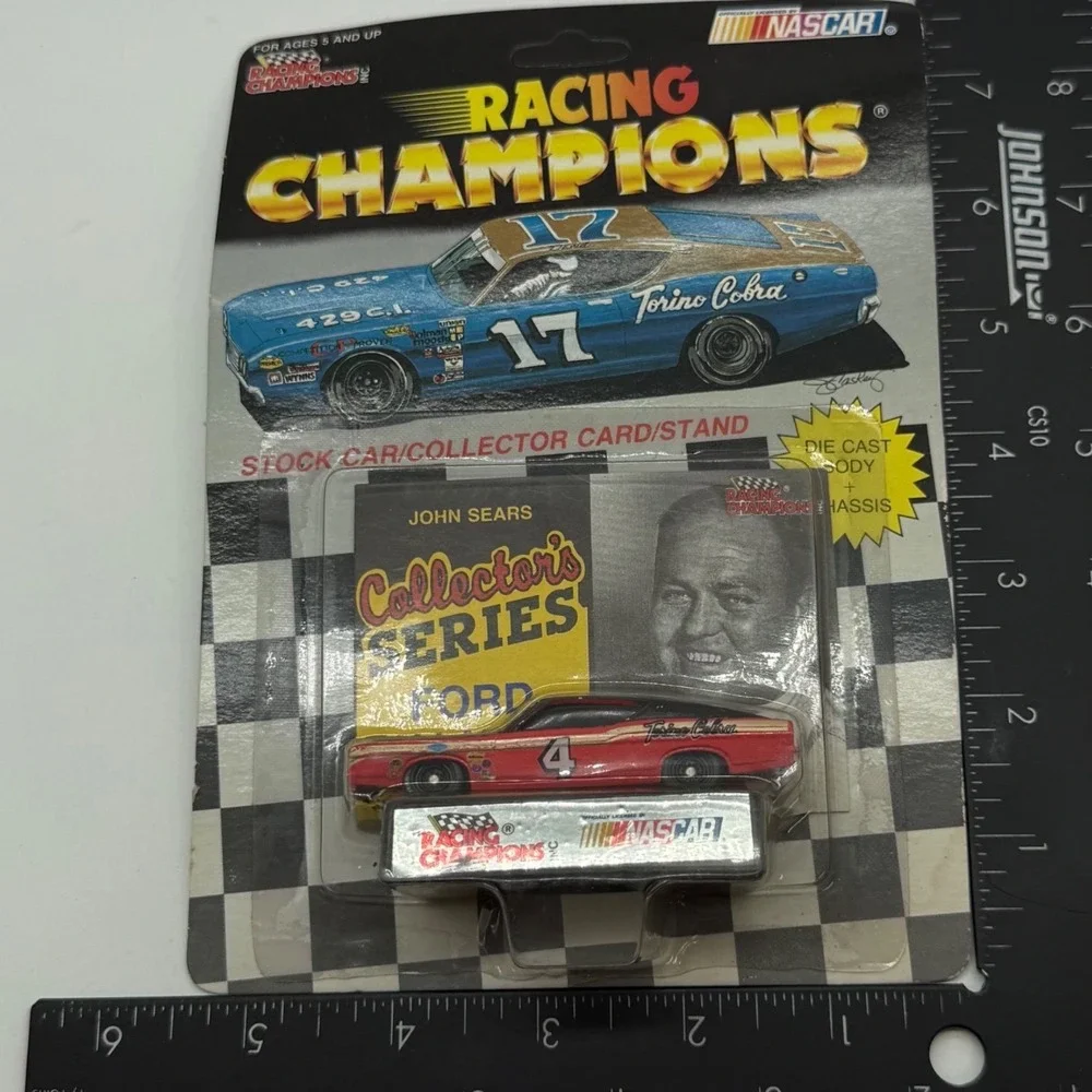Racing Champions NASCAR John Sears 4 Ford Talladega Torino Cobra Diecast 1:64